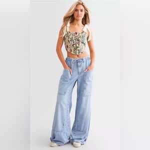 We The Free CRVY Outlaw Wide Leg Jean